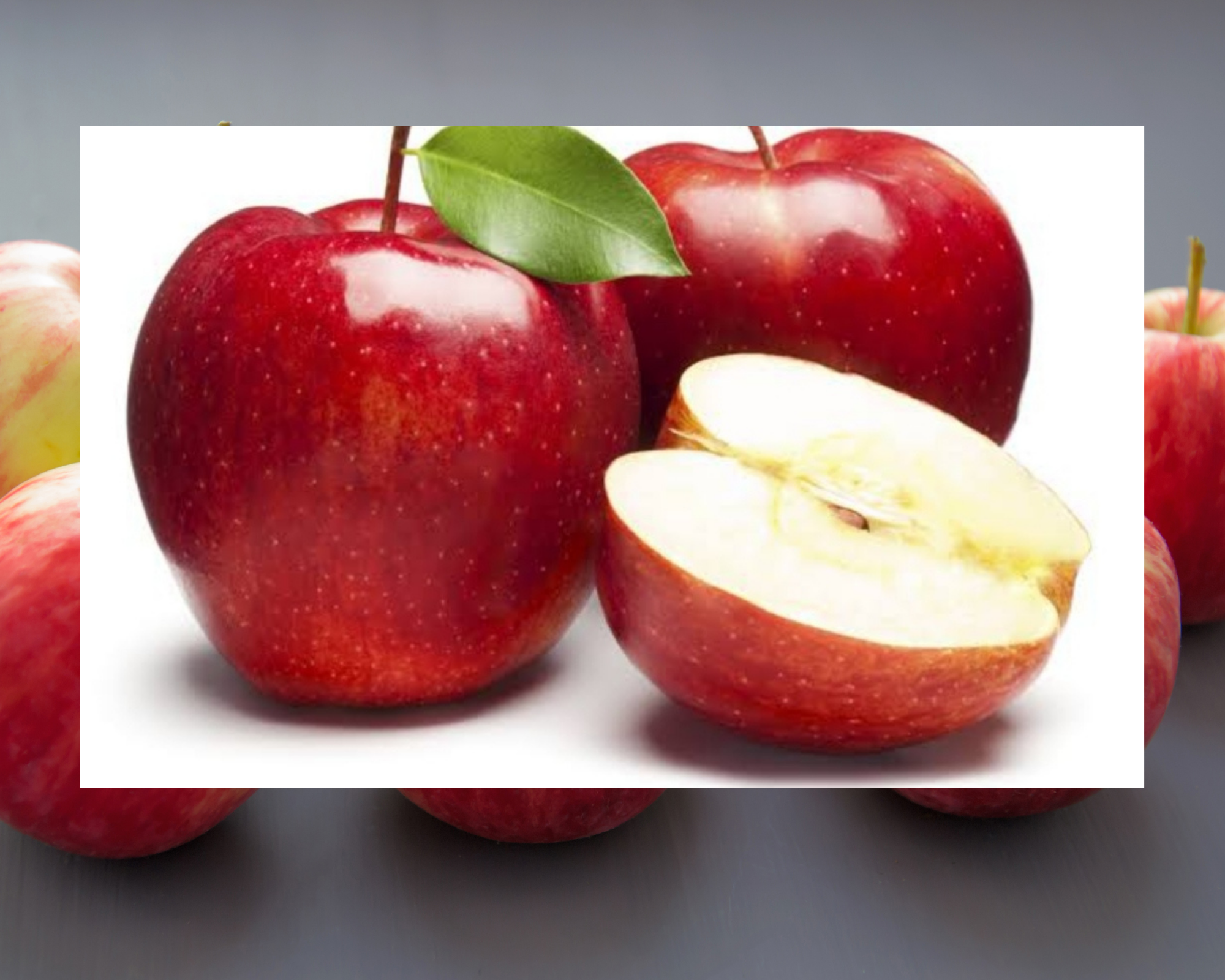 Health benefits of apples.