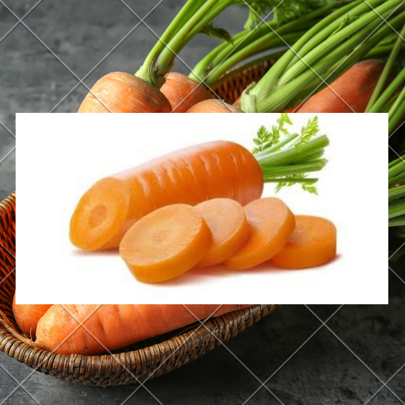 Health benefits of carrots.